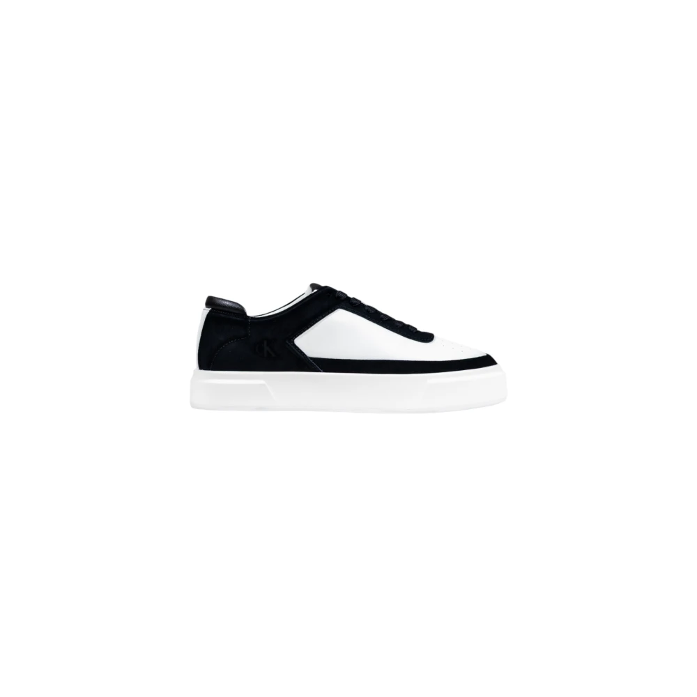 Calvin Klein Jeans Men's Leather Lace-Up Sneakers
