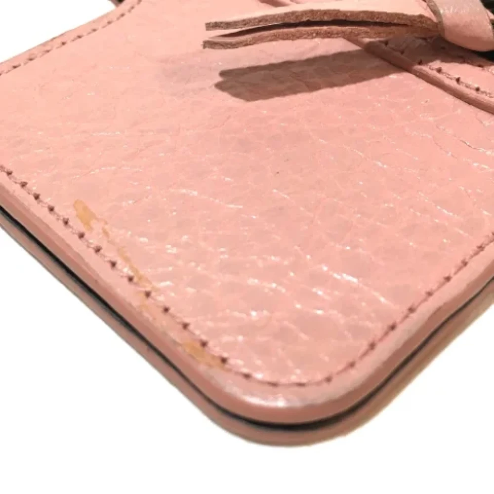 Balenciaga Vintage Pre-owned Leather home-office Pink Dames