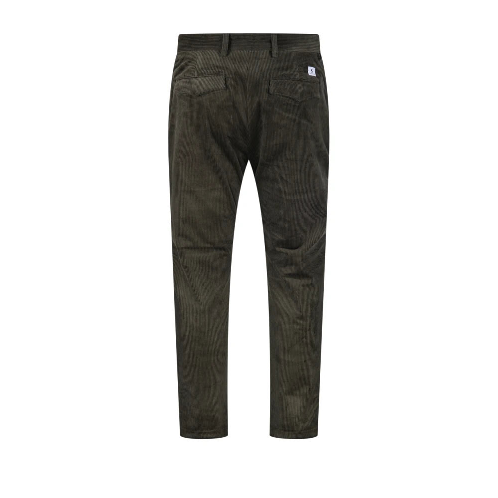Department Five Vintage Militaire Prins Chinos Crop Broek Gray Heren