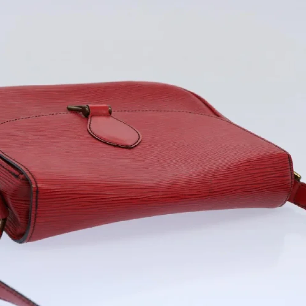 Louis Vuitton Vintage Pre-owned Leather shoulder-bags Red Dames