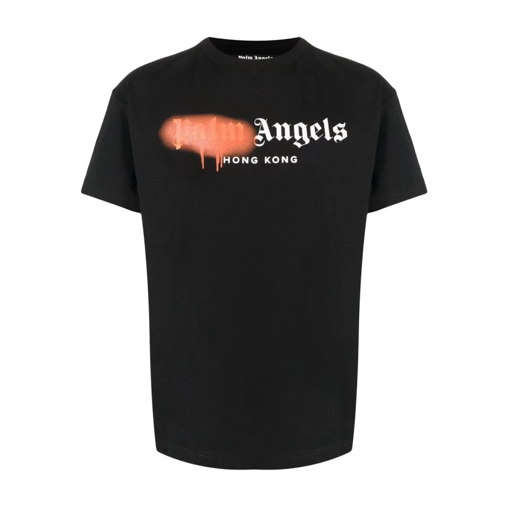 Palm Angels T-shirt met korte mouwen Black Heren