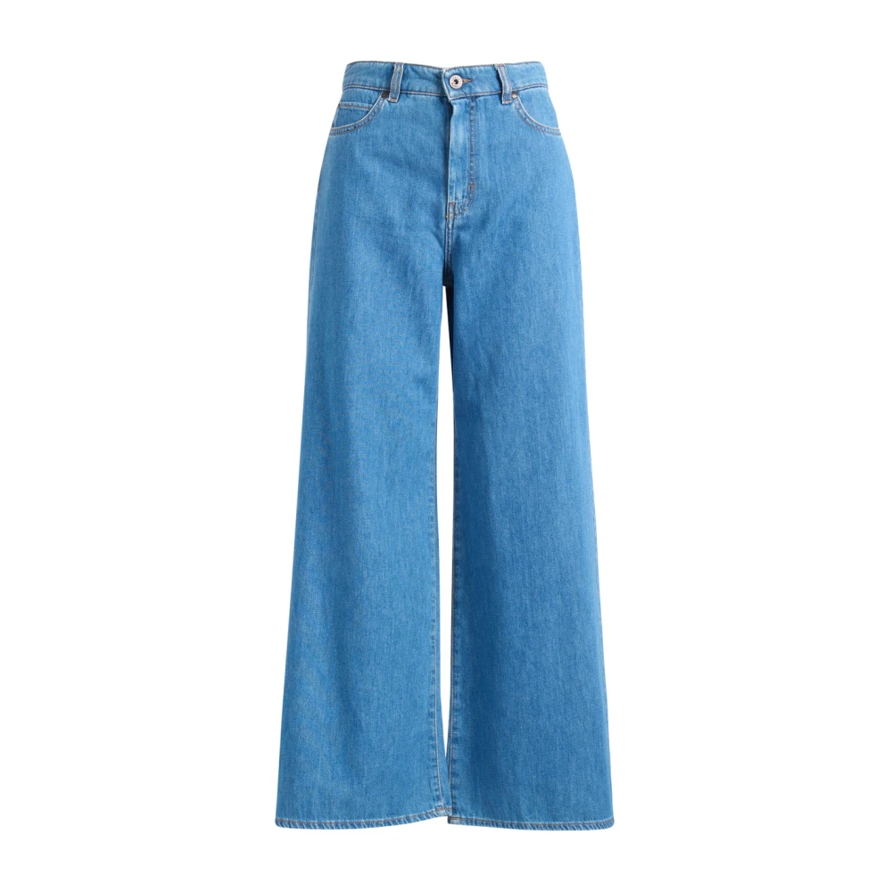 Weekend Max Mara Femme Bleu - Wkdvega Wide Jeans - Jeans - Taille: 40 Fr