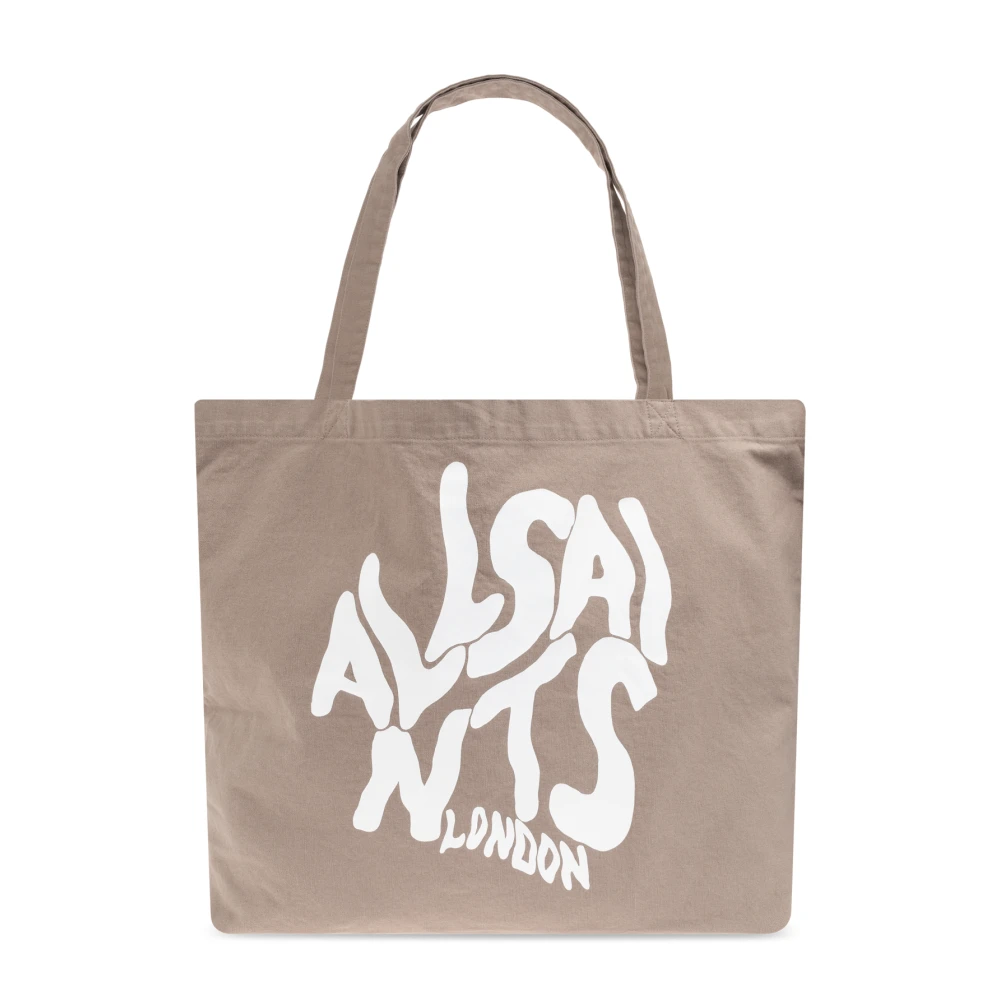 AllSaints Orlando shopper tas Beige Heren