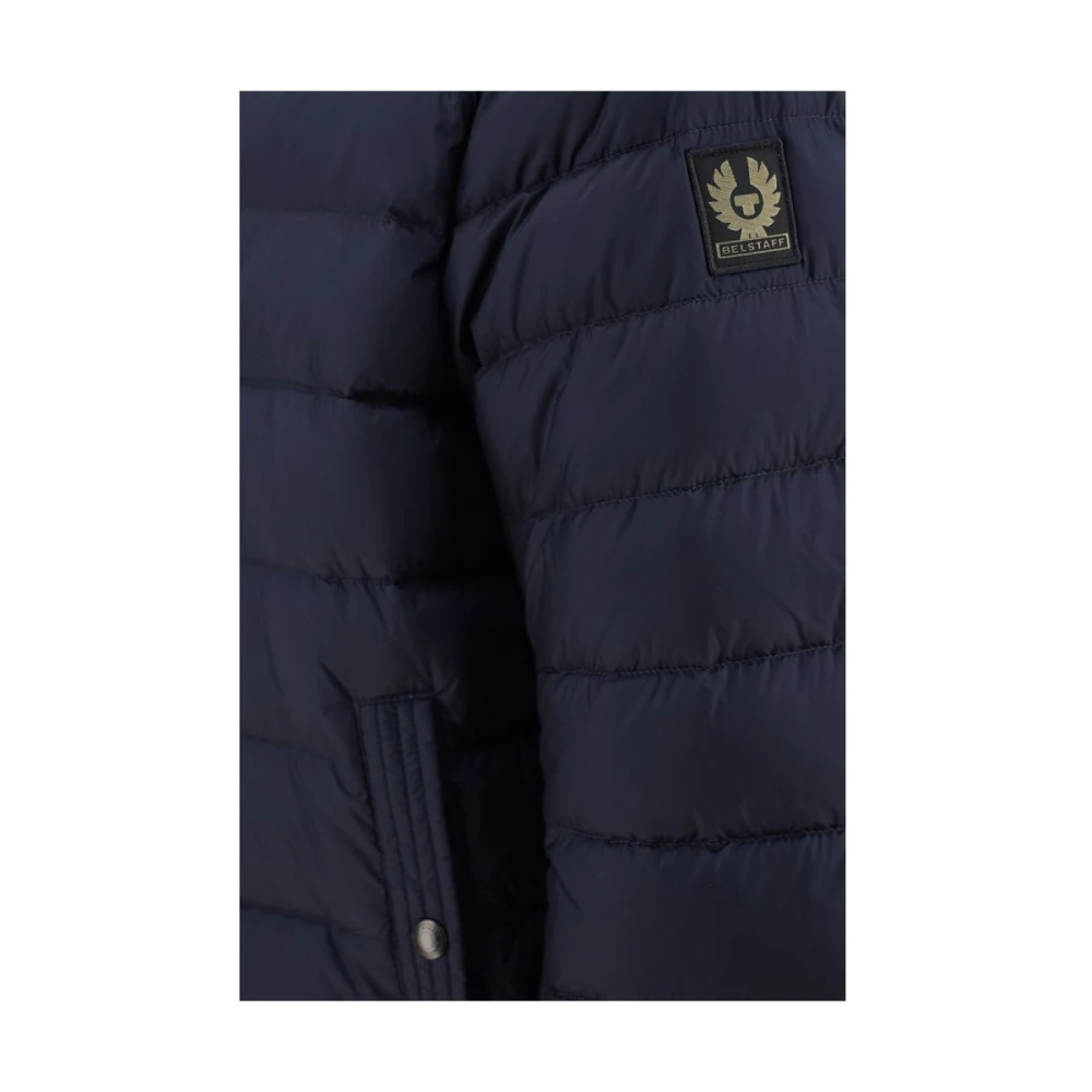 Belstaff Circuit Down Jacket Blue Heren