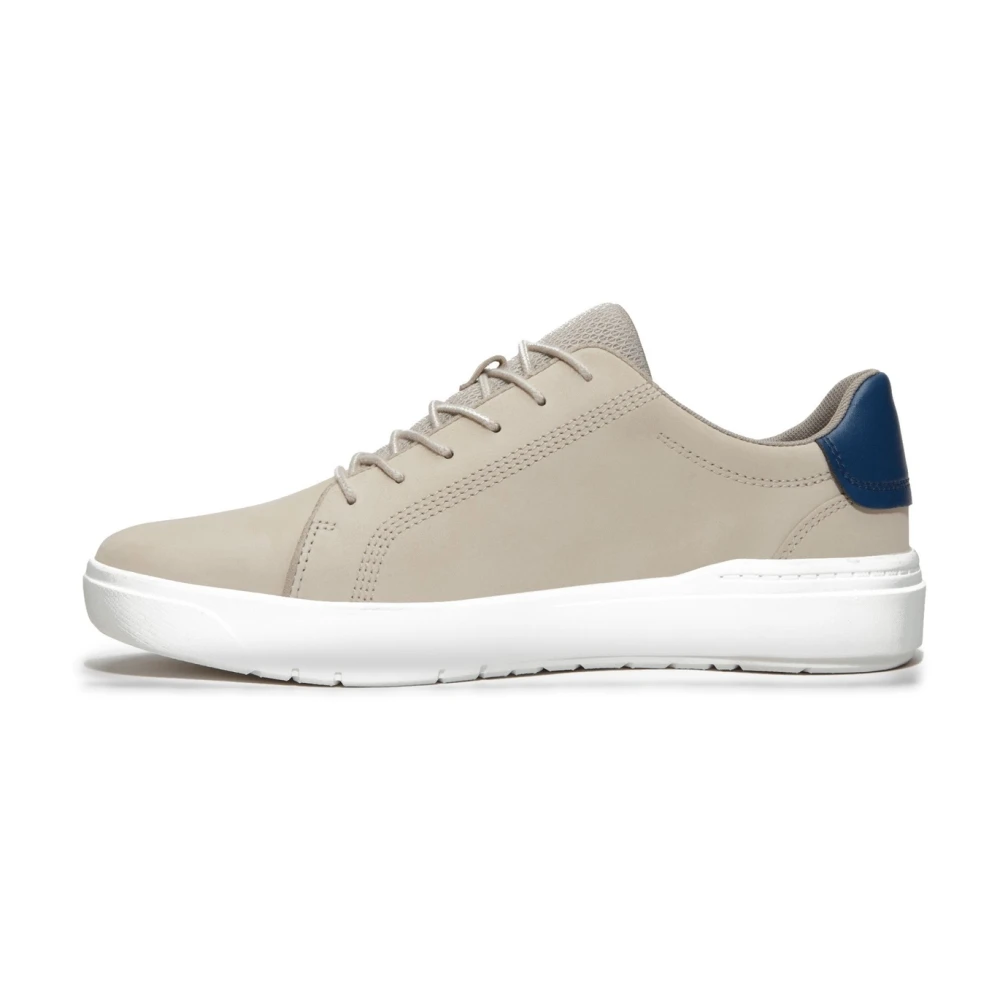 Timberland Natuurlijk Leren Oxford Sneaker Heren Schoenen Beige