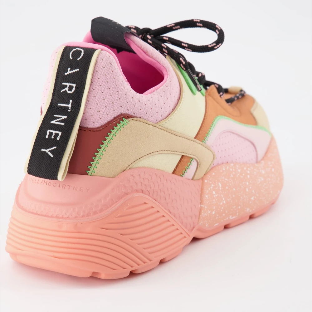 Stella Mccartney Multicolor Veterschoenen Pink Dames