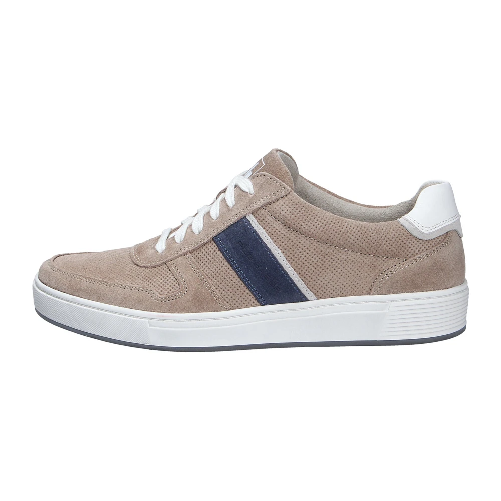 Gabor Suede Lace-up Sneaker Heren Schoenen Beige