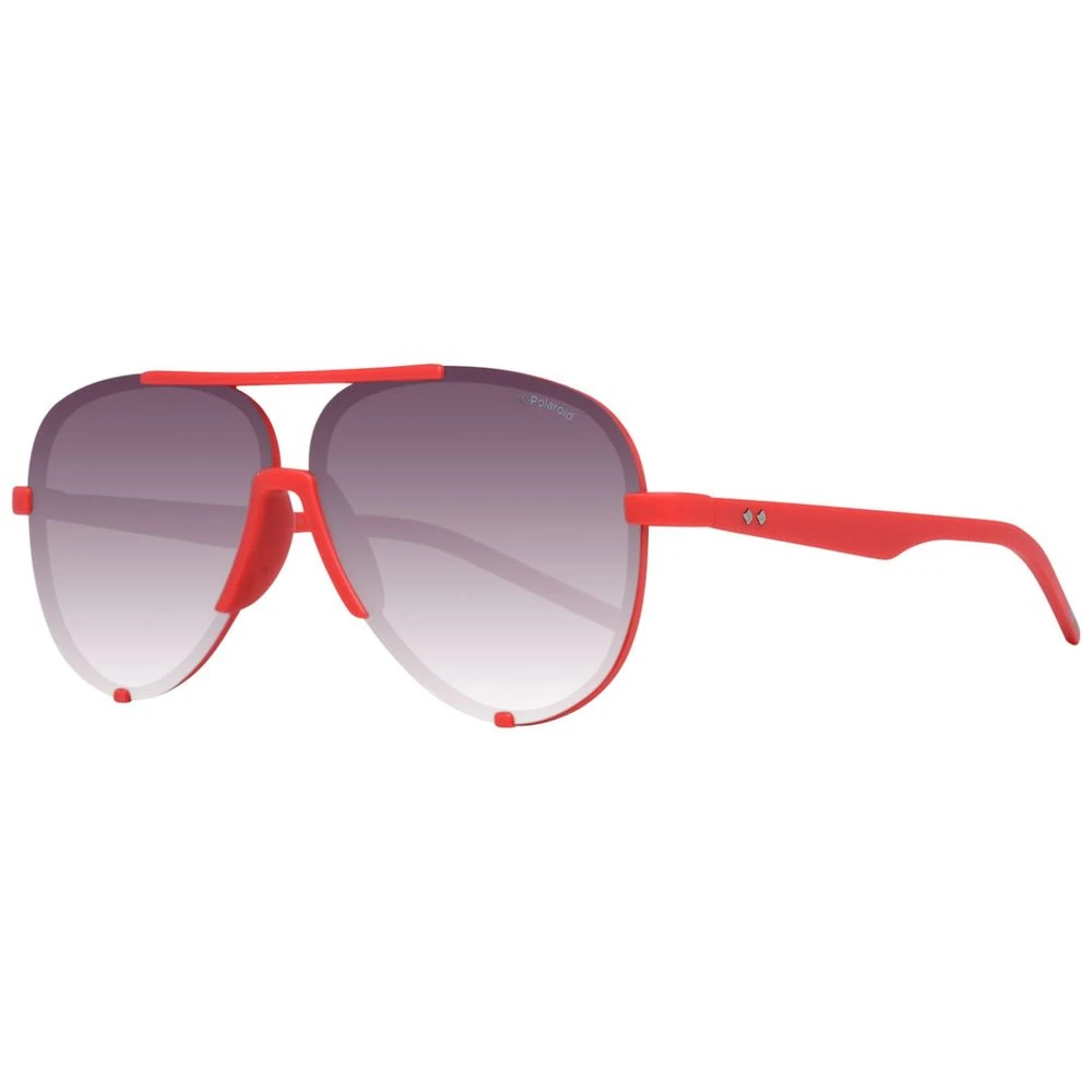 Polaroid Unisex Red Plastic Sunglasses Polarized Protection