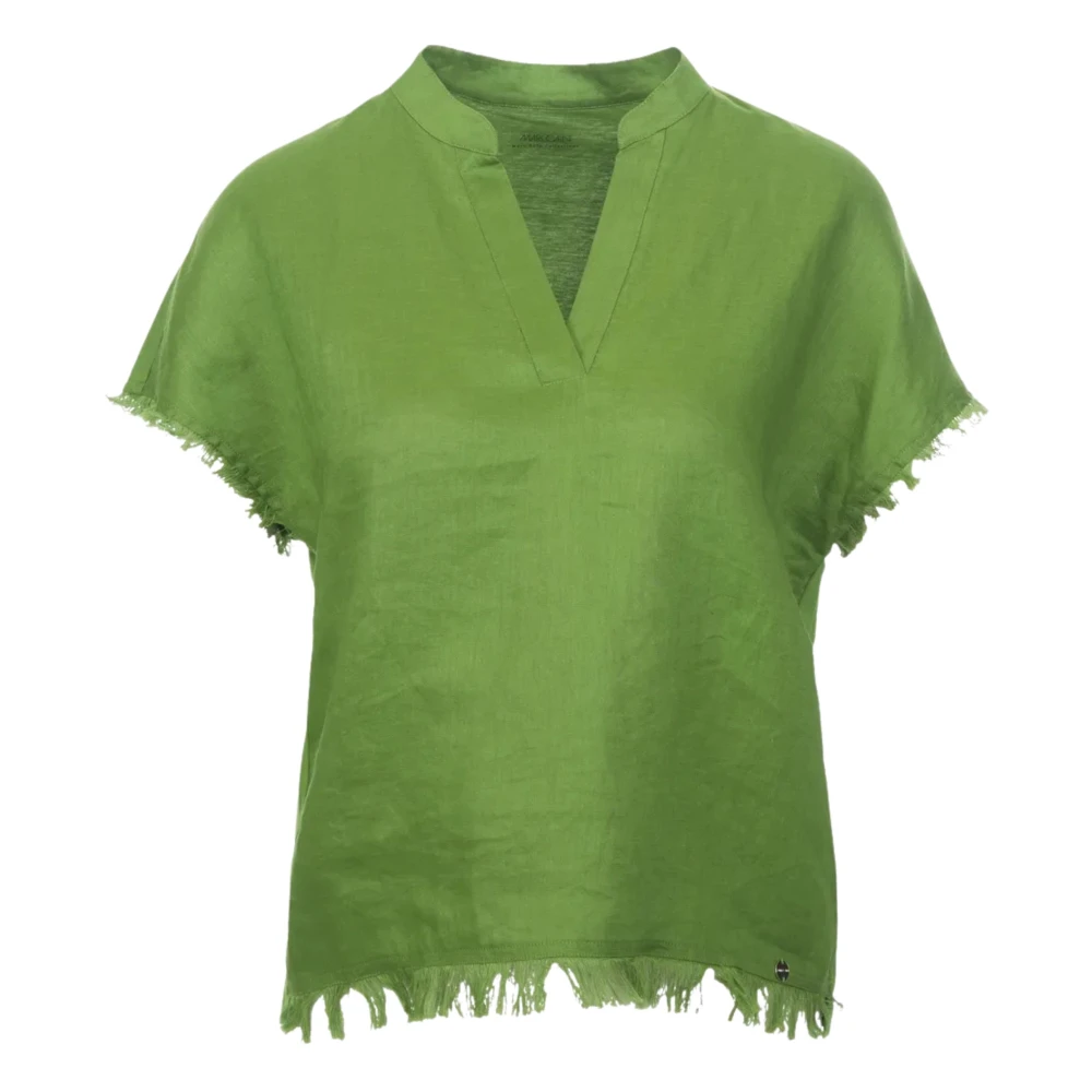 Marc Cain Women's Green Blouses, 2XL, Blouse Shirt