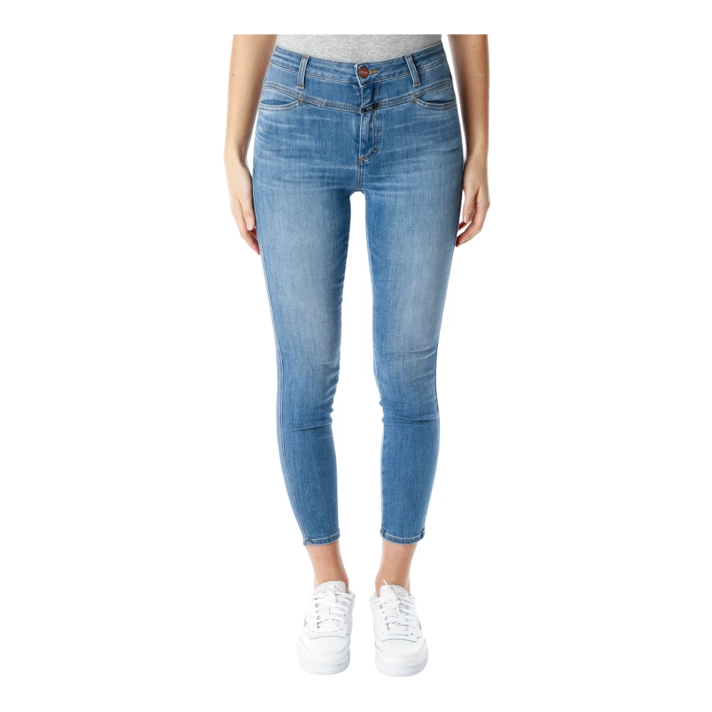 Closed Blue Skinny Jeans - Female - Cropped Jeans - W31 - Jeans