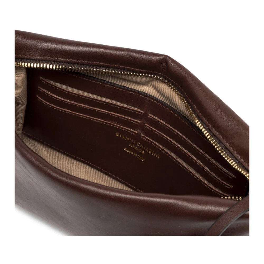 Gianni Chiarini Elegante Marrone Dames Handtas Brown Dames