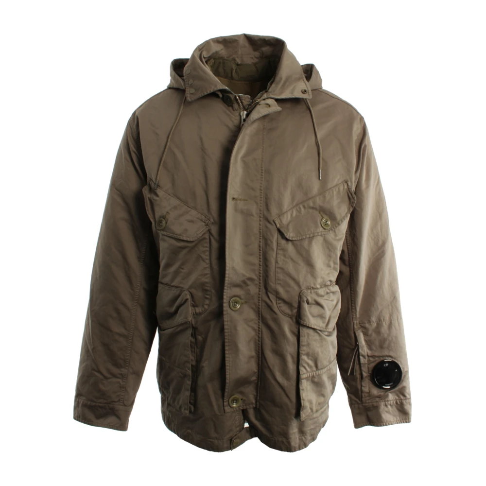 C.p. Company Men's Green Winter Jackets, 2XL, La Mille Jacket