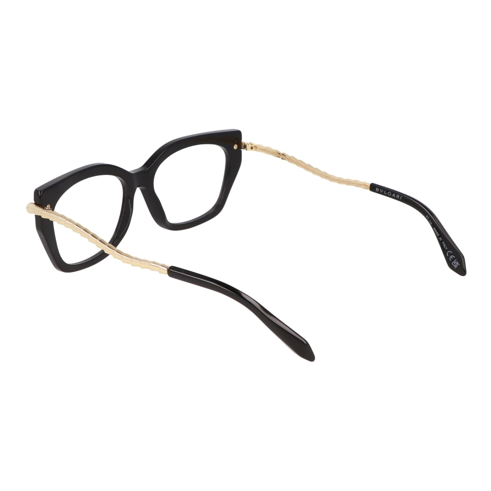 Bvlgari Stijlvolle Bril Pantos Vorm Black Unisex