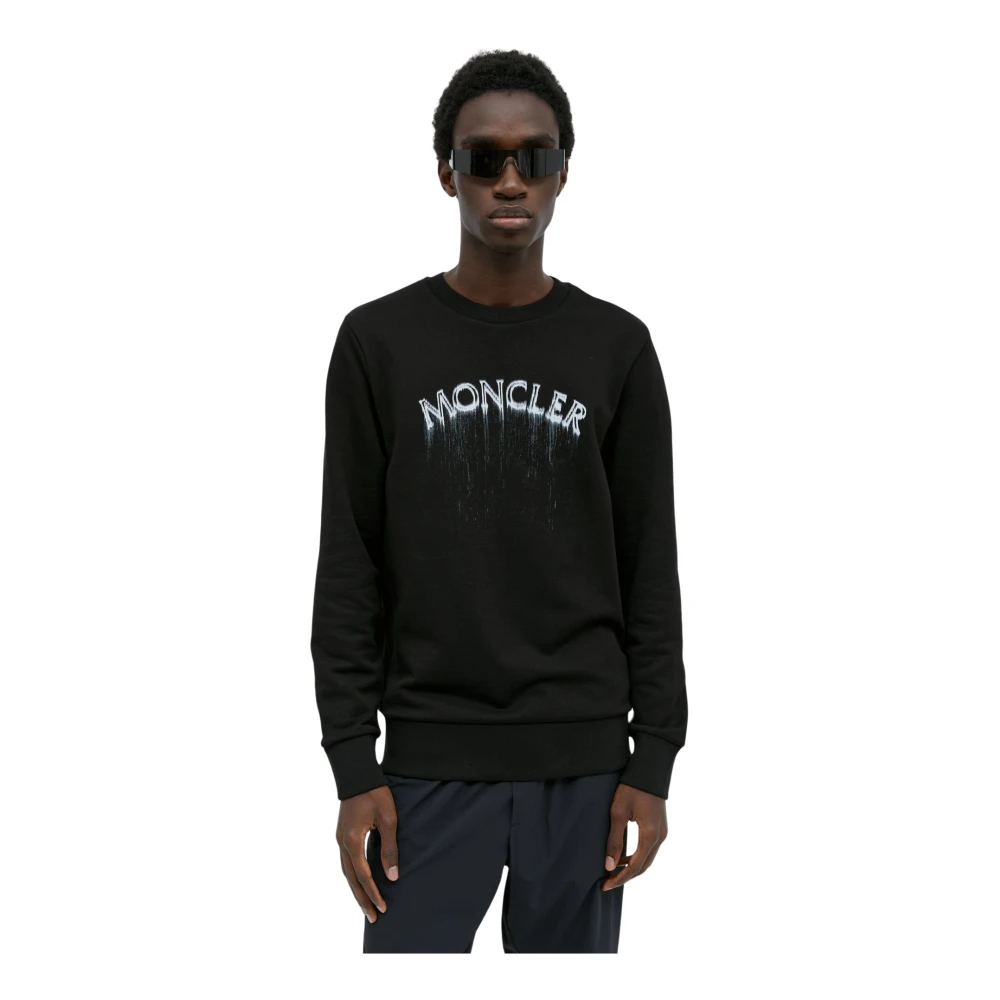 Moncler Sweatshirts & Hoodies Black Heren
