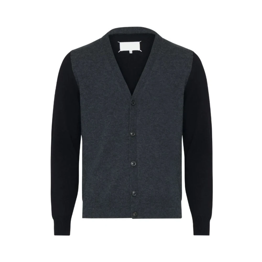 Maison Margiela Men's Gray Cardigans, M, Cardigan
