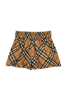 elasticated-waistband-check-shorts