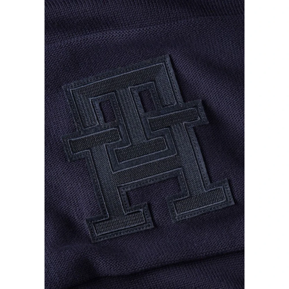 Tommy Hilfiger Monogram Crew Neck Sweatshirt Blue Heren