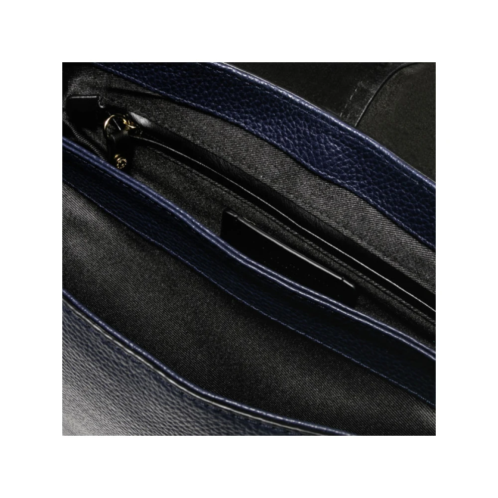 Gianni Chiarini Ronde Array Grote Handtas Blue Dames