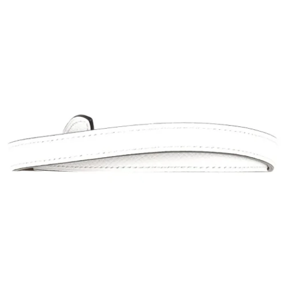Hermès Vintage Pre-owned Leather belts White Dames