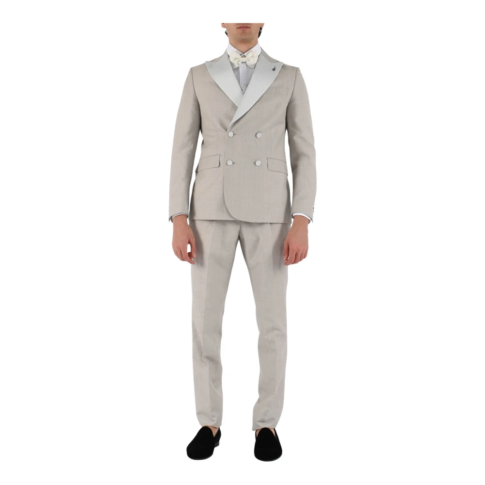 Suits > Suit Sets > Double Breasted Suits - - Paoloni - Modalova