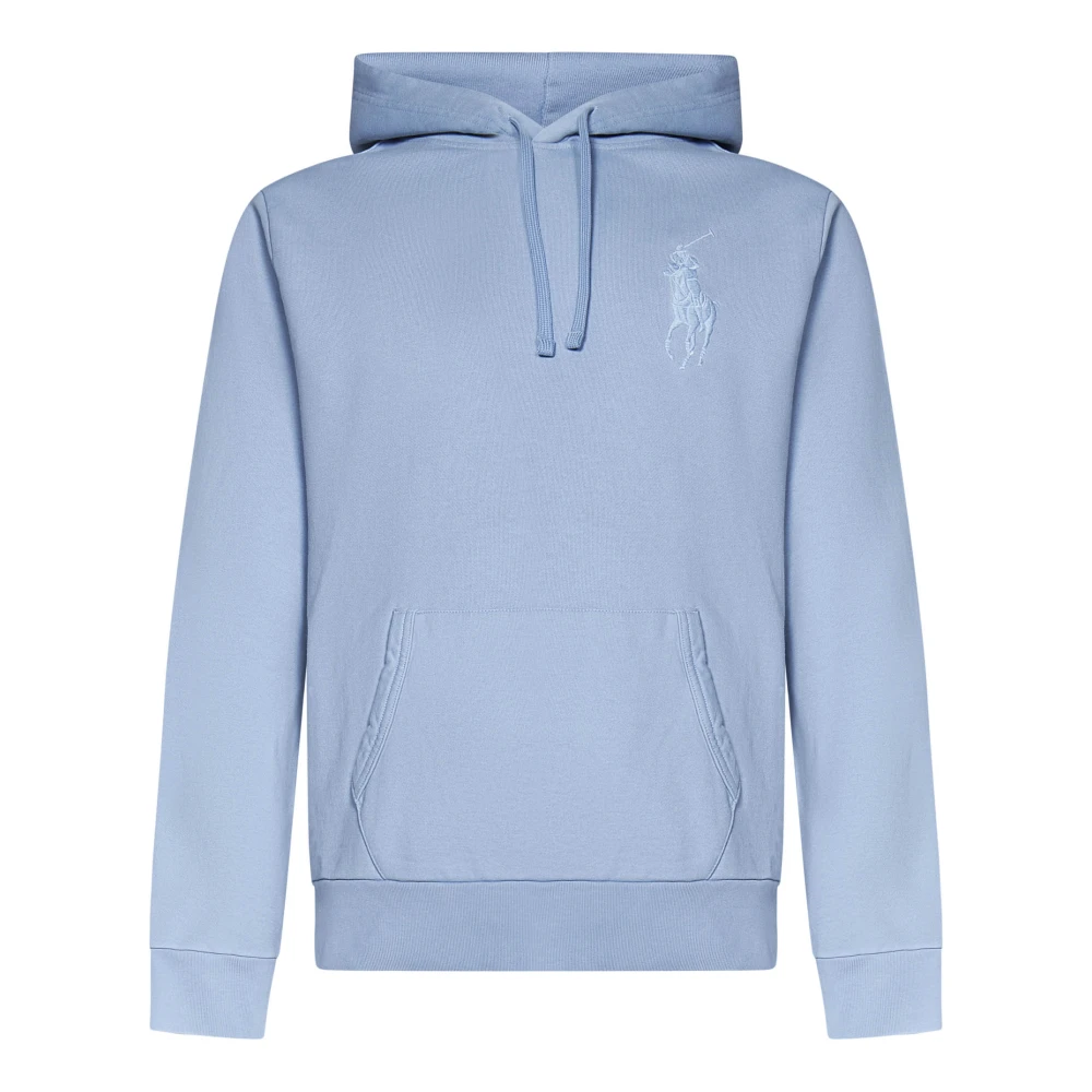 Polo Ralph Lauren Heldere Blauwe Trui met Capuchon Blue Heren