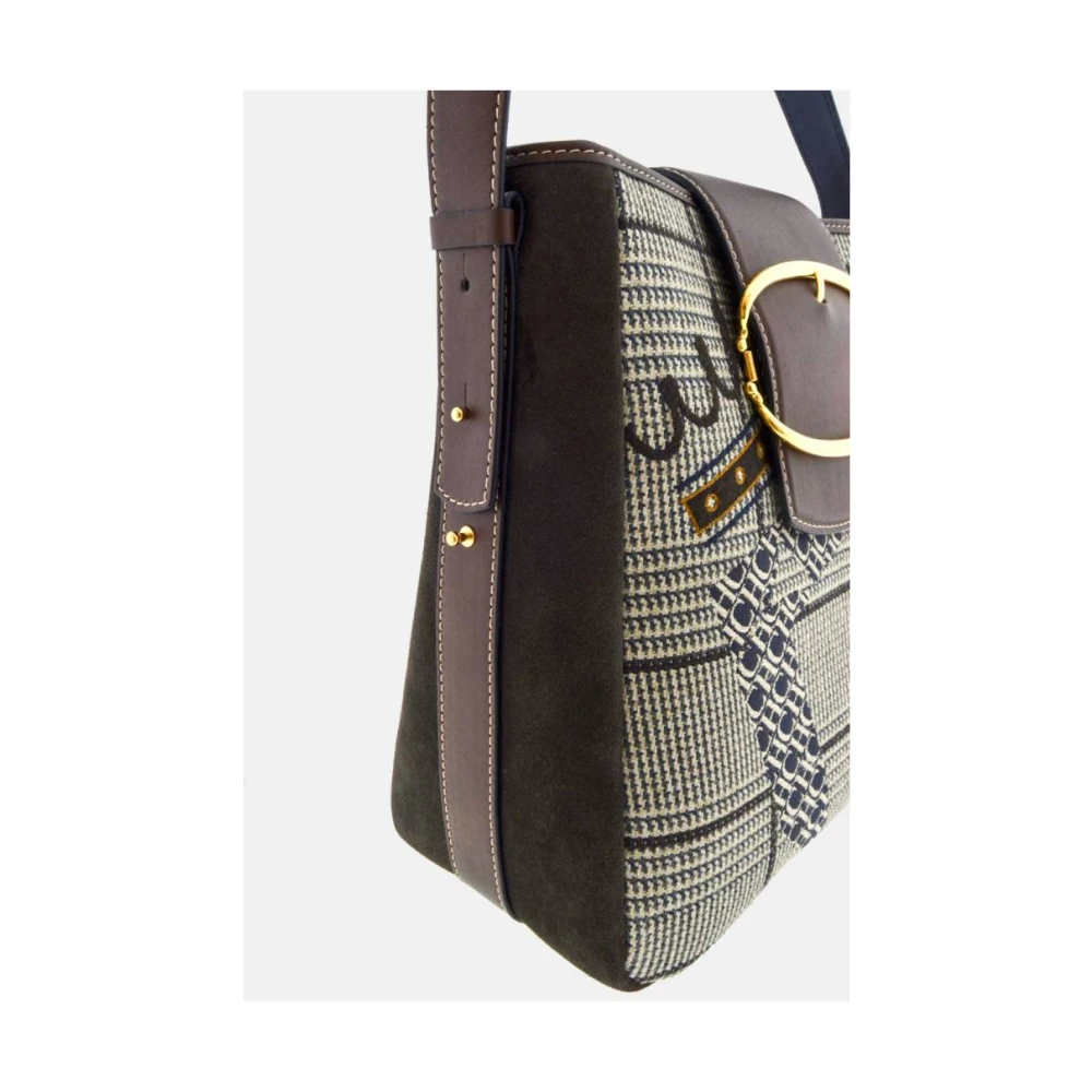 Carolina Herrera Insignia Hobo Tas Brown Dames