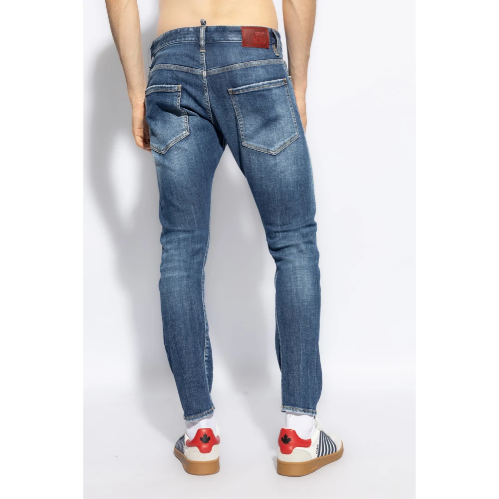 Dsquared2 Twist Jeans Blue Heren