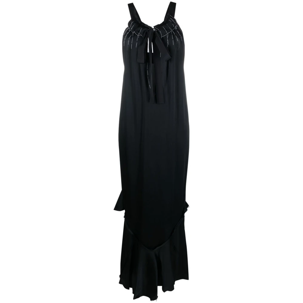 Maison Margiela Blauwe Jurk Collectie Blue Dames