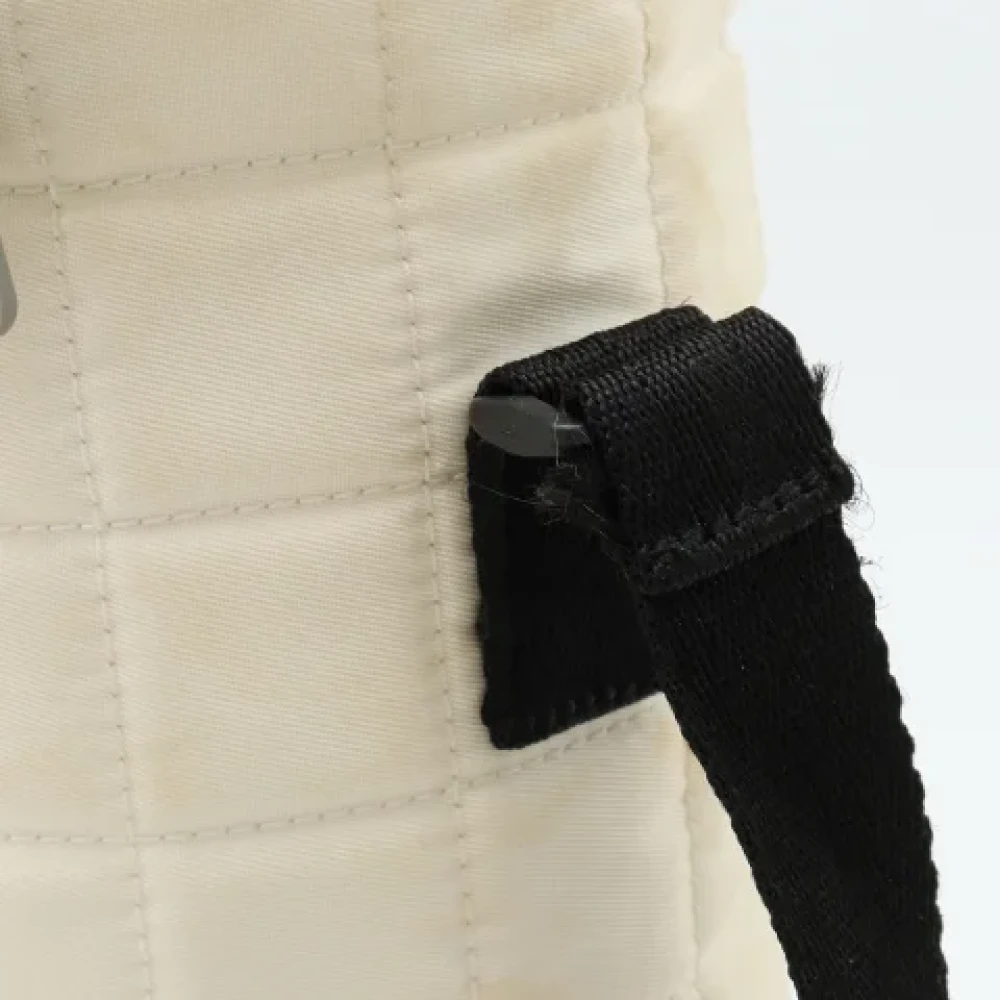Chanel Vintage Pre-owned Nylon crossbody-bags White Dames