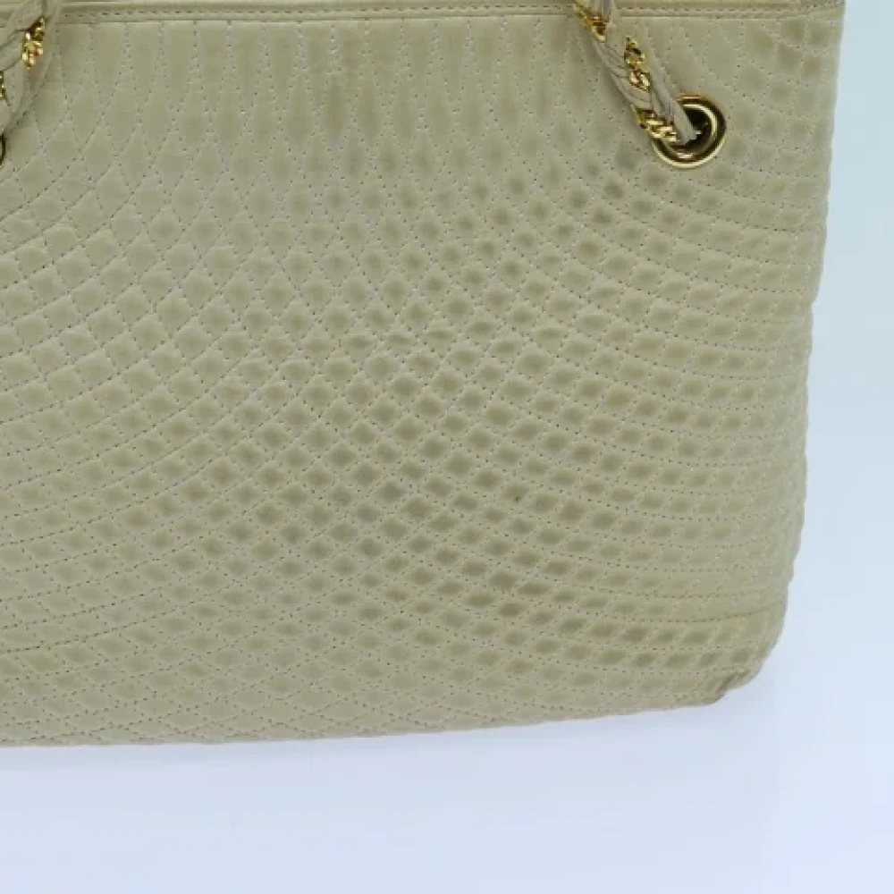 Bally Pre-owned Leather shoulder-bags Beige Dames