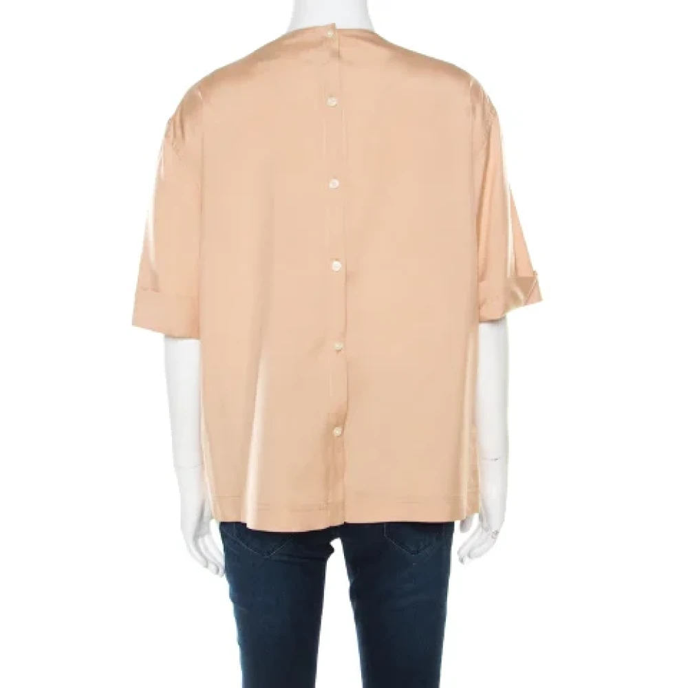 Marc Jacobs Pre-owned Cotton tops Beige Dames