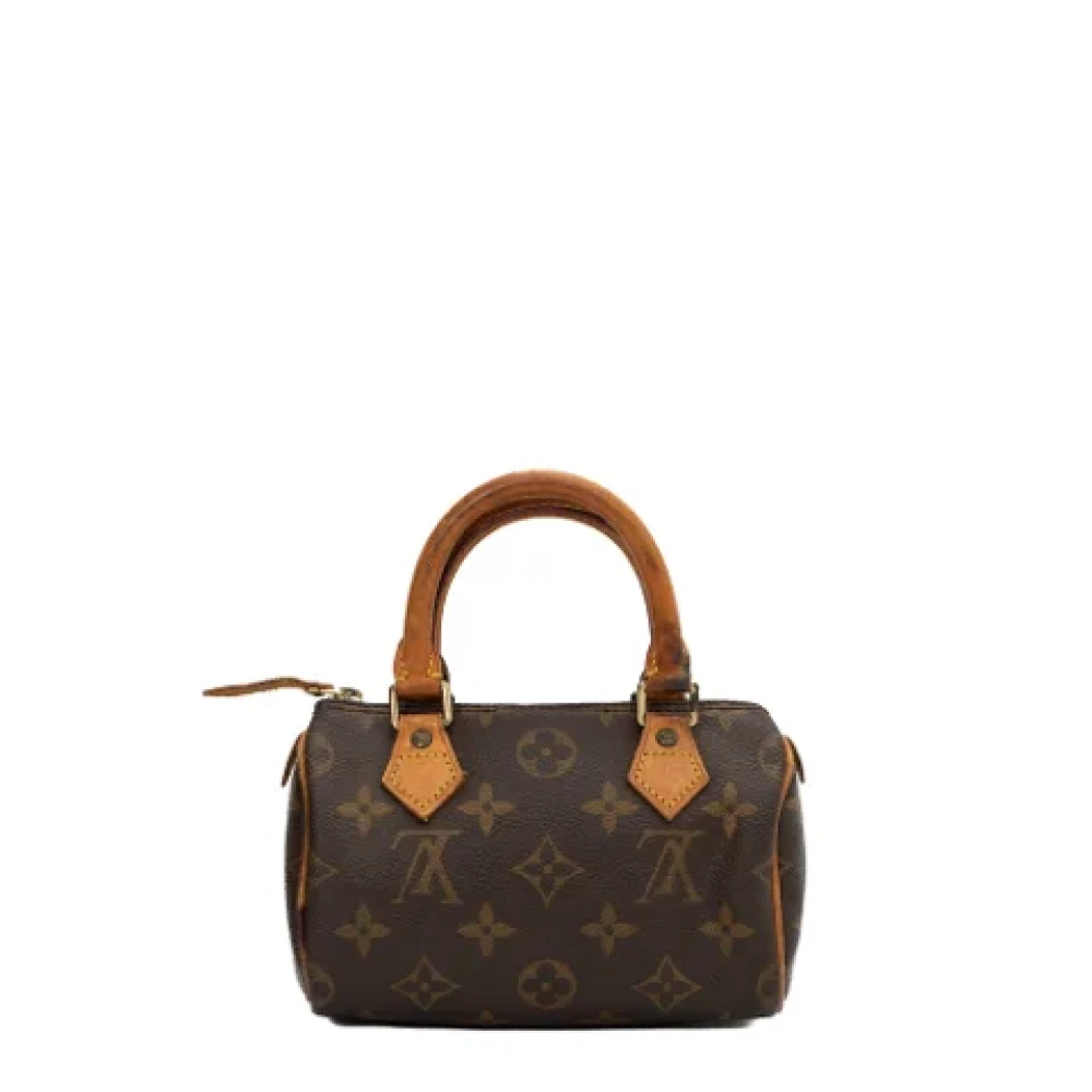 Louis Vuitton Vintage Pre-owned Canvas handbags Brown Dames