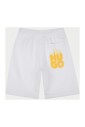 shorts-blancs-en-coton-elastique-avec-logo-jaune