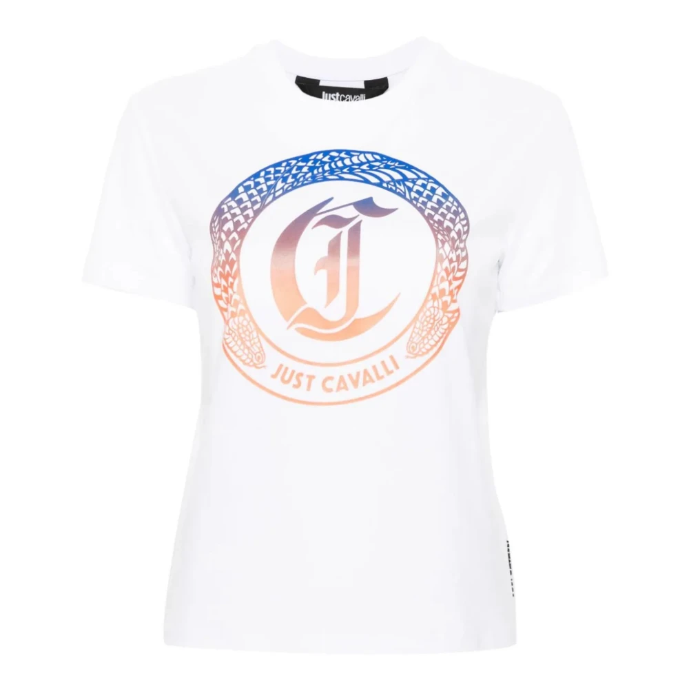 Just Cavalli T-shirts en Polos White Dames