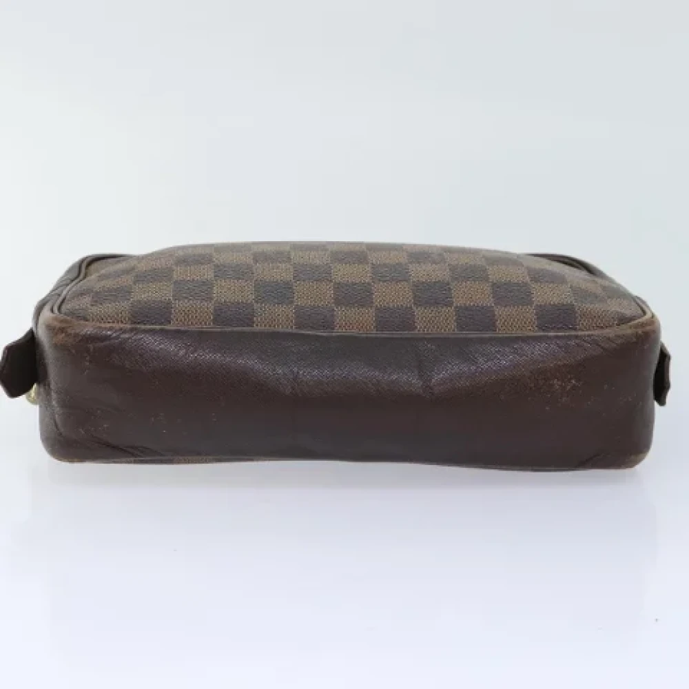 Louis Vuitton Vintage Pre-owned Canvas clutches Brown Dames