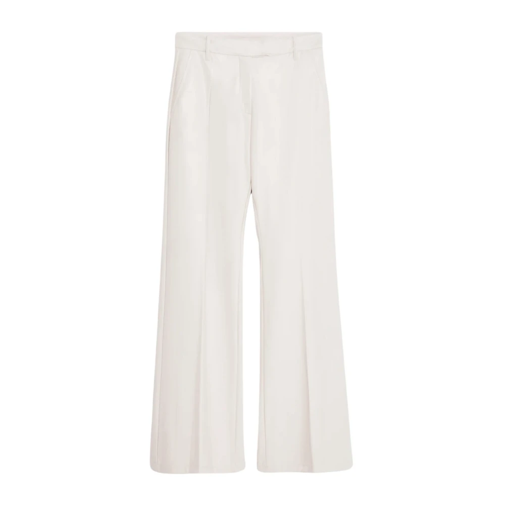 Stand Studio Wide Trousers Beige Dames