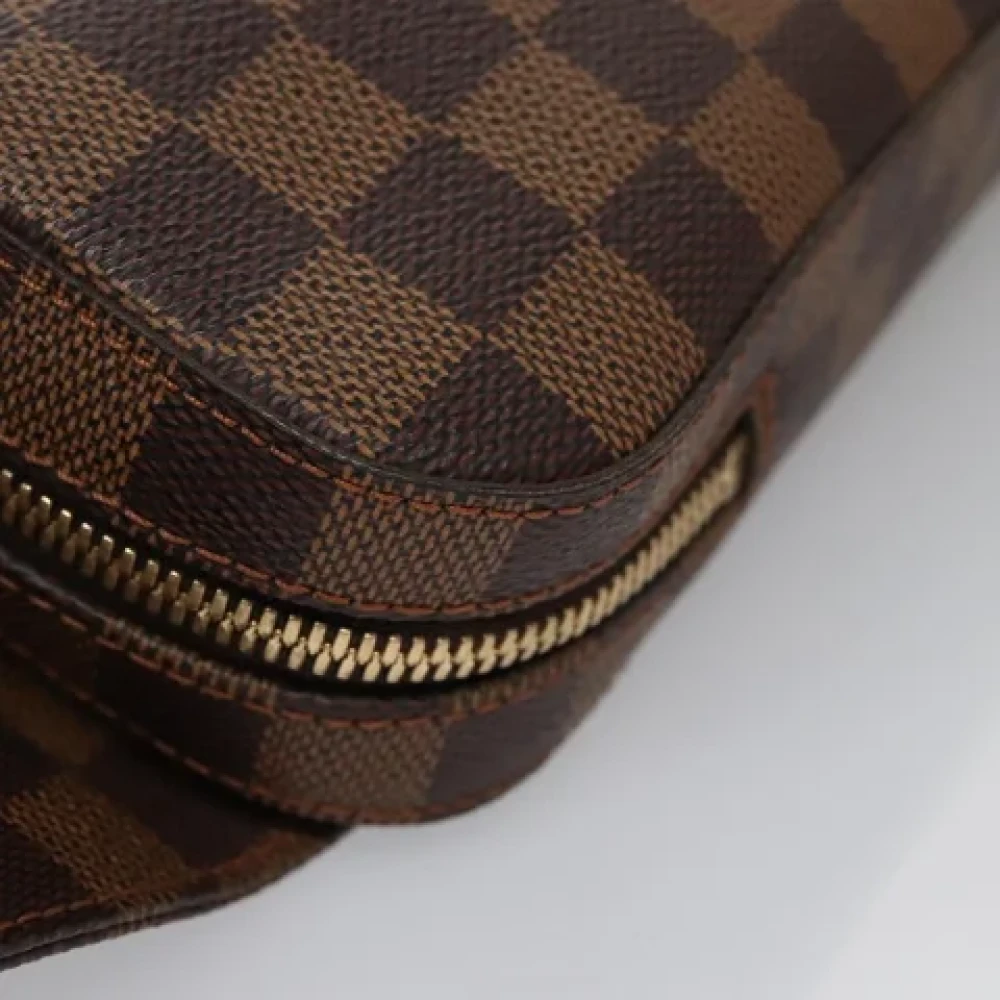 Louis Vuitton Vintage Pre-owned Canvas shoulder-bags Brown Dames