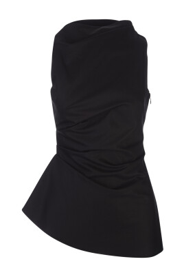 black-cotton-elastane-lining-top