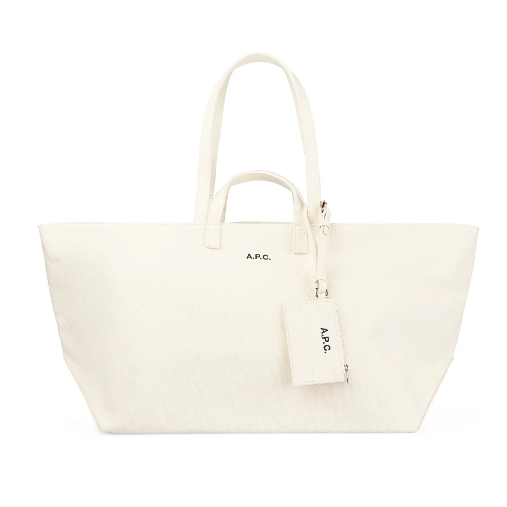 A.p.c. Women's Beige Le Drummer Toile Tote