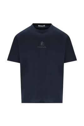 t-shirt-jersey-bleu-avec-couture-en-zigzag