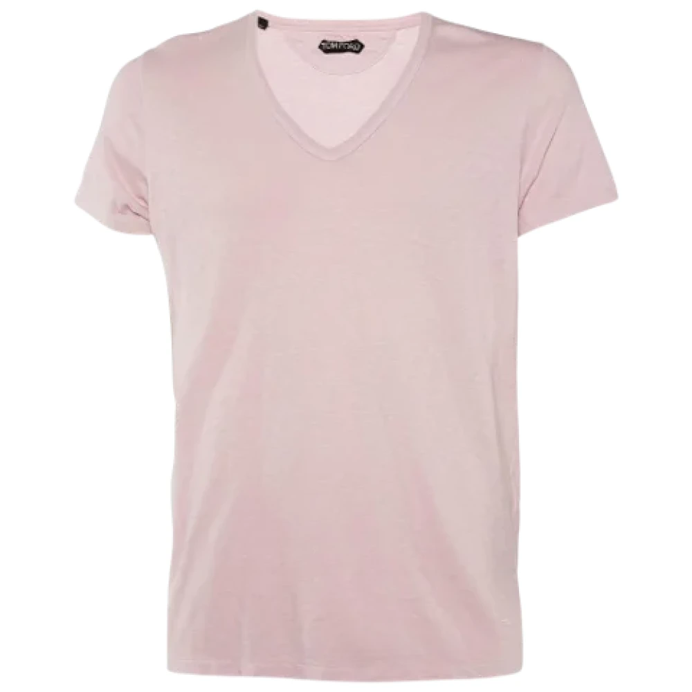 Tom Ford Pre-owned Cotton tops Pink Dames