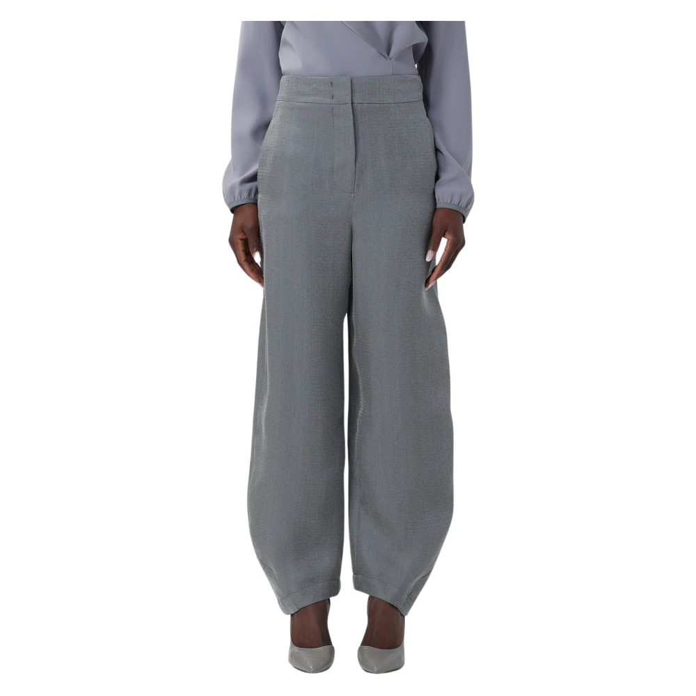 Trousers > Wide Trousers - - Giorgio Armani - Modalova