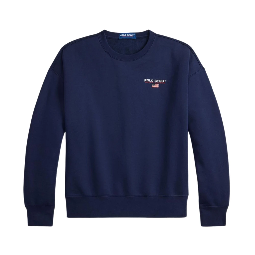 Polo Ralph Lauren Uomo Blu Felpe, 2XL, New,