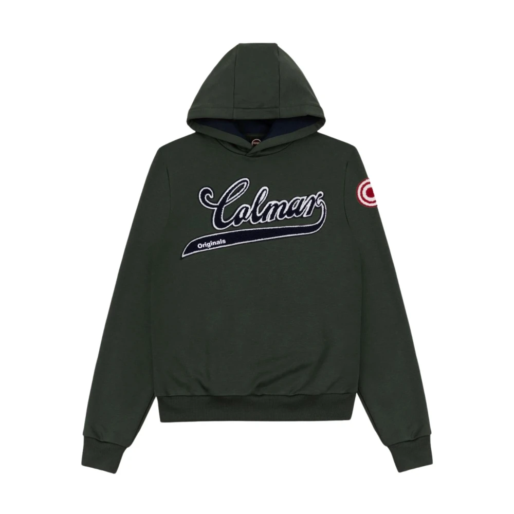 Colmar Stijlvolle Fleece Trui Green Heren