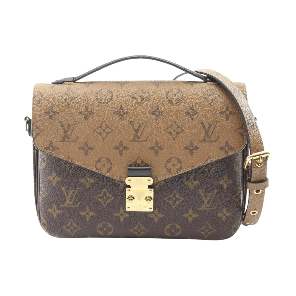 Louis Vuitton Vintage Women's Brown Pre-Owned Monogram Canvas Satchel