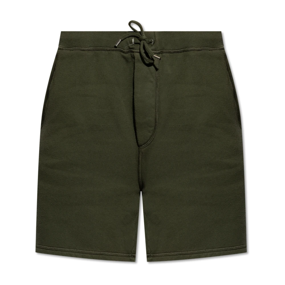 Dsquared2 Shorts met logo Green Heren