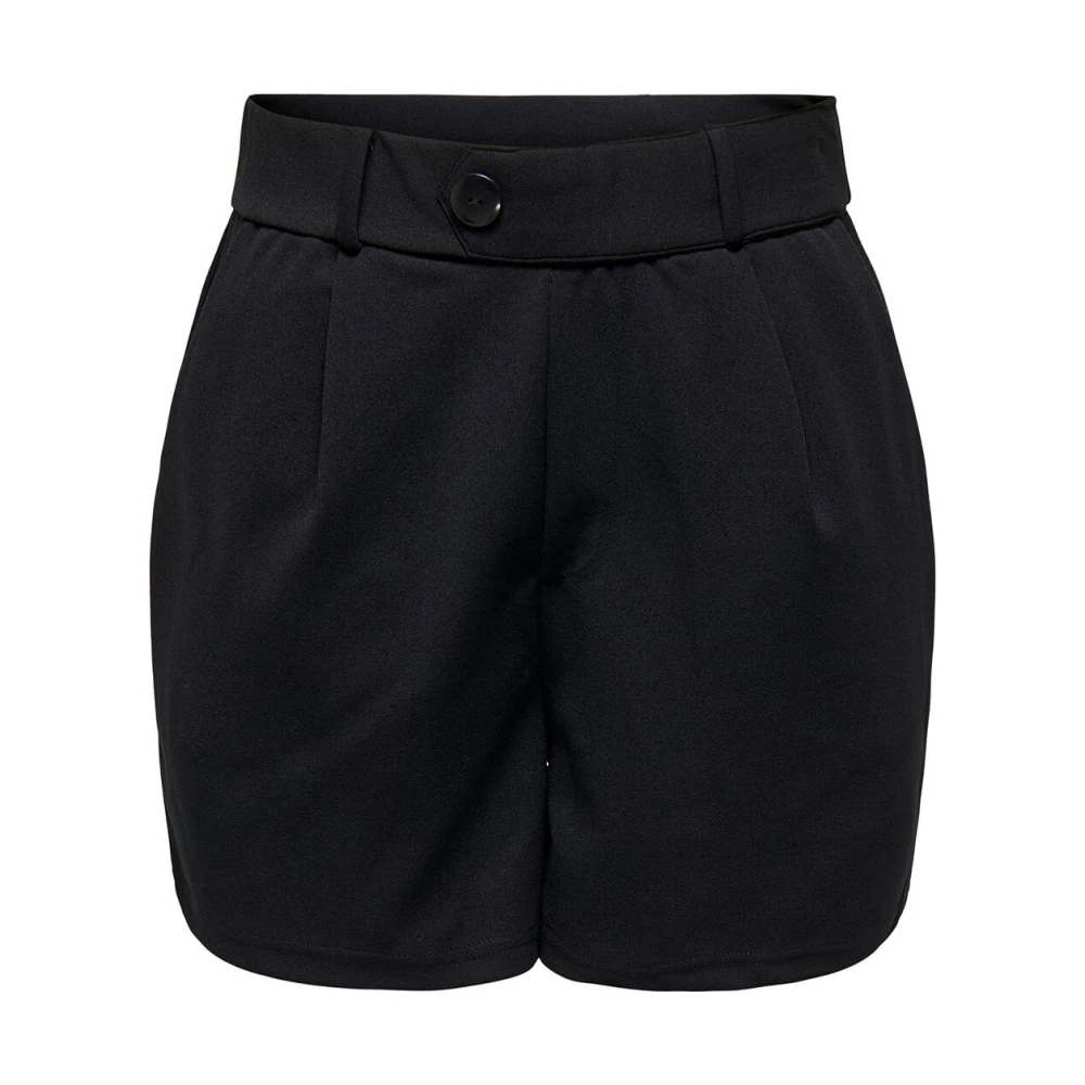 Only Riemknoop Shorts Black Dames
