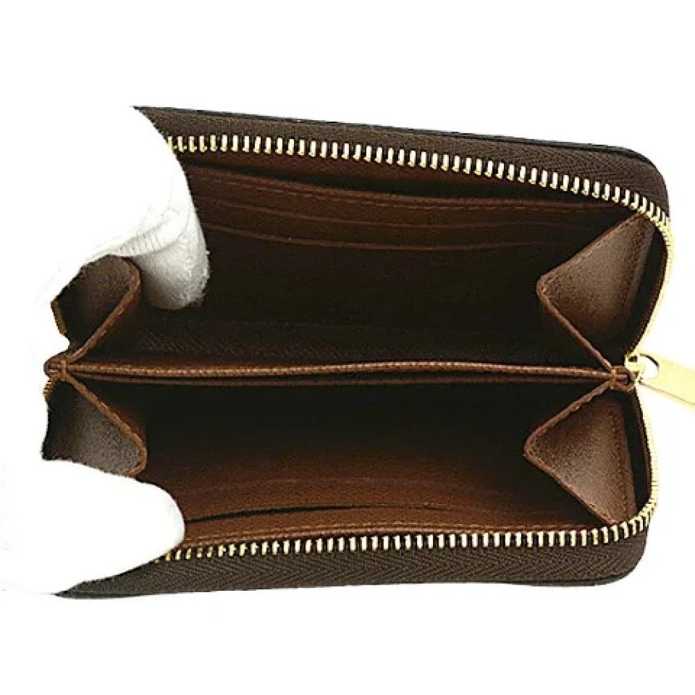 Louis Vuitton Vintage Pre-owned Canvas wallets Brown Heren
