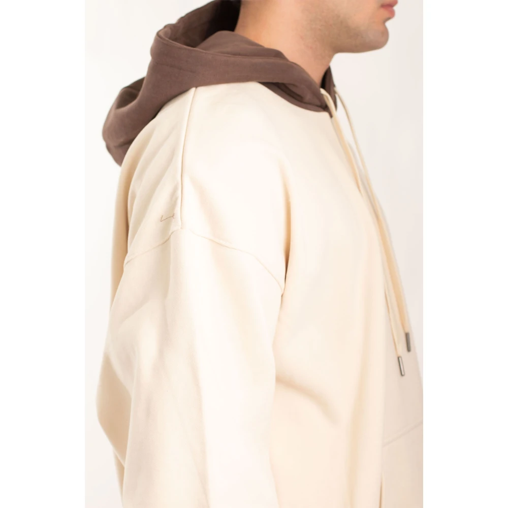 Timberland Comfortabele Boucle Hoodie voor Koud Weer Beige Heren