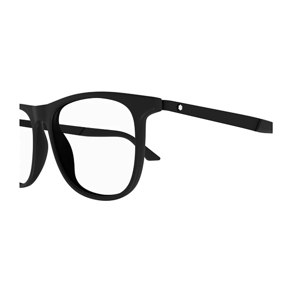 Montblanc Zwarte optische monturen voor heren Black Heren